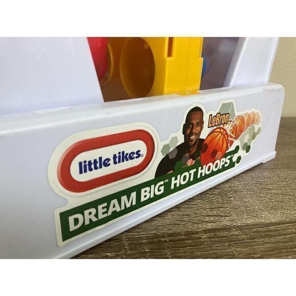 Little tikes Lebron James Dream Big Basketball Toy Mini Backboard Kids Youth Fun - Picture 3 of 12